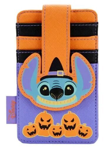 Loungefly Disney - Lilo ja Stitch triibuline Halloween Candy kaardiomanik (WDWA2265) hind ja info | Laste aksessuaarid | kaup24.ee