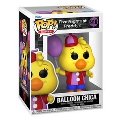 Vinüülfiguur Viis ööd Freddy turvalisuse rikkumise POP! Mängud Balloon Chica 9 cm hind ja info | Fännitooted mänguritele | kaup24.ee