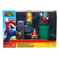 Набор диорам Nintendo Super Mario «Подземный мир» цена и информация | Развивающий мелкую моторику - кинетический песок KeyCraft NV215 (80 г) детям от 3+ лет, бежевый | kaup24.ee