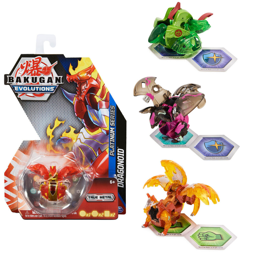 Tegeluspall Bakugan Evolutions цена и информация | Poiste mänguasjad | kaup24.ee