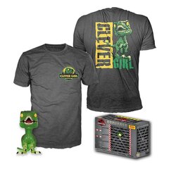 Jurassic Park POP! & Tee Box Clever Raptor suurus XL 33550 цена и информация | Рубашки для мальчиков | kaup24.ee