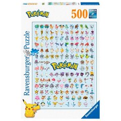 Pokemon puzzle 500tk hind ja info | Pusled | kaup24.ee