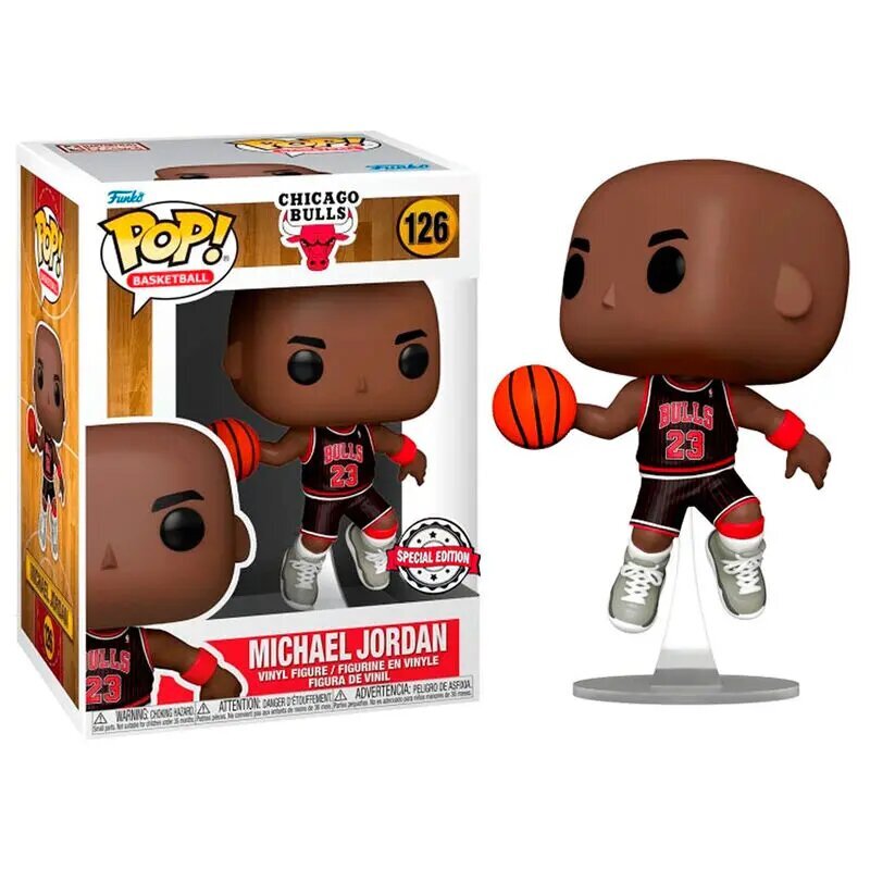 POP figuuri NBA Chicago Bulls Michael Jordan koos Jordans Exclusive 67655 цена и информация | Poiste mänguasjad | kaup24.ee