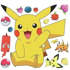 Pokemon Pikachu dekoratiivne vinüül hind ja info | Seinakleebised | kaup24.ee