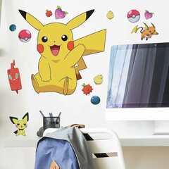 Pokemon Pikachu dekoratiivne vinüül hind ja info | Seinakleebised | kaup24.ee