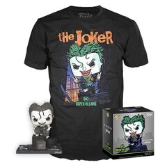 Komplekt POP joonis & Tee DC koomiksid Jim Lee Joker hind ja info | Meeste T-särgid | kaup24.ee