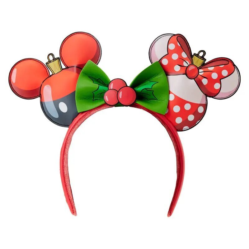 Loungefly Disney Mickey & Minnie jõulud kõrva peapael 117897 hind ja info | Laste aksessuaarid | kaup24.ee