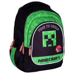 Kooli seljakott Minecraft Creeper Time To Mine цена и информация | Школьные рюкзаки, спортивные сумки | kaup24.ee