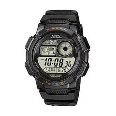 Часы унисекс Casio World Time Illuminator цена и информация | Мужские часы | kaup24.ee