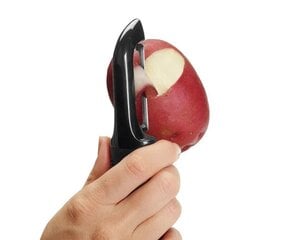 Овощечистка OXO Good Grips Swivel Peeler, черная цена и информация | Столовые и кухонные приборы | kaup24.ee