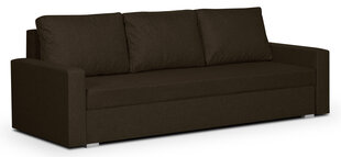 Трехместный диван Mondo, коричневый цвет цена и информация | Диваны | kaup24.ee