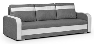 Трехместный диван Condi, серый/белый цвет цена и информация | Диваны | kaup24.ee