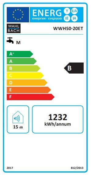 Elektriboiler Cube 50l Wahlbach WS 50 ET hind ja info | Boilerid | kaup24.ee