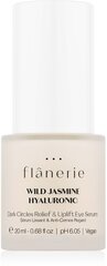 Silmaaluseid tumedaid ringe parandav seerum Flanerie Wild Jasmine, 20 ml цена и информация | Сыворотки для лица, масла | kaup24.ee