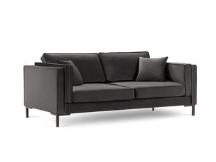 Четырехместный диван Luis 4, темно-серый/черный цена и информация | Диваны | kaup24.ee