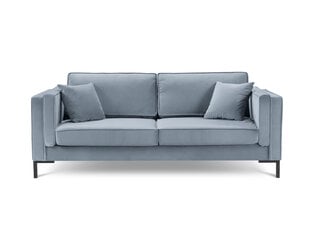 Четырехместный диван Luis 4, голубой/черный цена и информация | Диваны | kaup24.ee