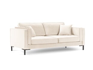 Четырехместный диван Luis 4, бежевый/черный цена и информация | Диваны | kaup24.ee