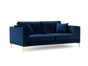 Четырехместный диван Luis 4, синий/золотистый цена и информация | Диваны | kaup24.ee