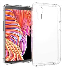 Telefoniümbris Fusion Precise Back Case 2mm protect silicone case Samsung G525 Galaxy Xcover 5, läbipaistev цена и информация | Чехлы для телефонов | kaup24.ee