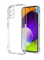 Прочный силиконовый чехол Fusion Precise Case 2 мм для Samsung A526 | A525 | A528 Galaxy A52 5G | A52 4G | A52s, прозрачный цена и информация | Чехлы для телефонов | kaup24.ee