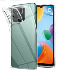 Telefoniümbris Fusion Precise Back Case 2mm protect silicone case Xiaomi Poco M4 Pro, läbipaistev цена и информация | Чехлы для телефонов | kaup24.ee