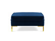 Tumba Luis 1, sinine/kuldne hind ja info | Kott-toolid, tumbad, järid | kaup24.ee