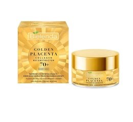 Taastav ja noorendav näokreem-kontsentraat kortsude vastu Bielenda Golden Placenta 70+, 50ml hind ja info | Näokreemid | kaup24.ee