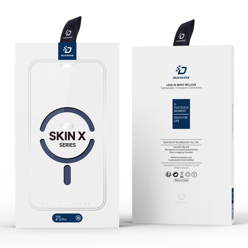 Telefoniümbris Dux Ducis Skin X Pro Apple iPhone 13 Pro Max, must цена и информация | Telefoni kaaned, ümbrised | kaup24.ee