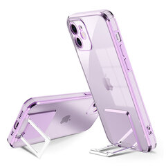 Telefoniümbris Kickstand Luxury - iPhone 12 Pro, lilla цена и информация | Чехлы для телефонов | kaup24.ee
