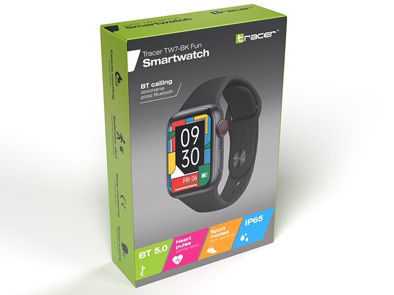 Tracer TW7 Fun, Black hind ja info | Nutikellad (smartwatch) | kaup24.ee