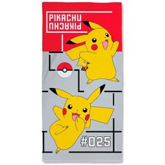 Хлопковое пляжное полотенце Pokemon Pikachu цена и информация | Полотенца | kaup24.ee