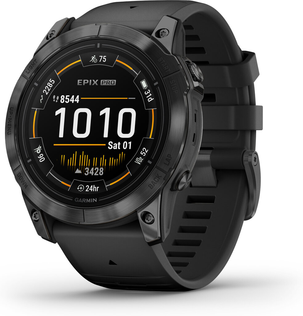 Garmin epix Pro Gen 2 Slate Gray/Black 51mm hind ja info | Nutikellad (smartwatch) | kaup24.ee