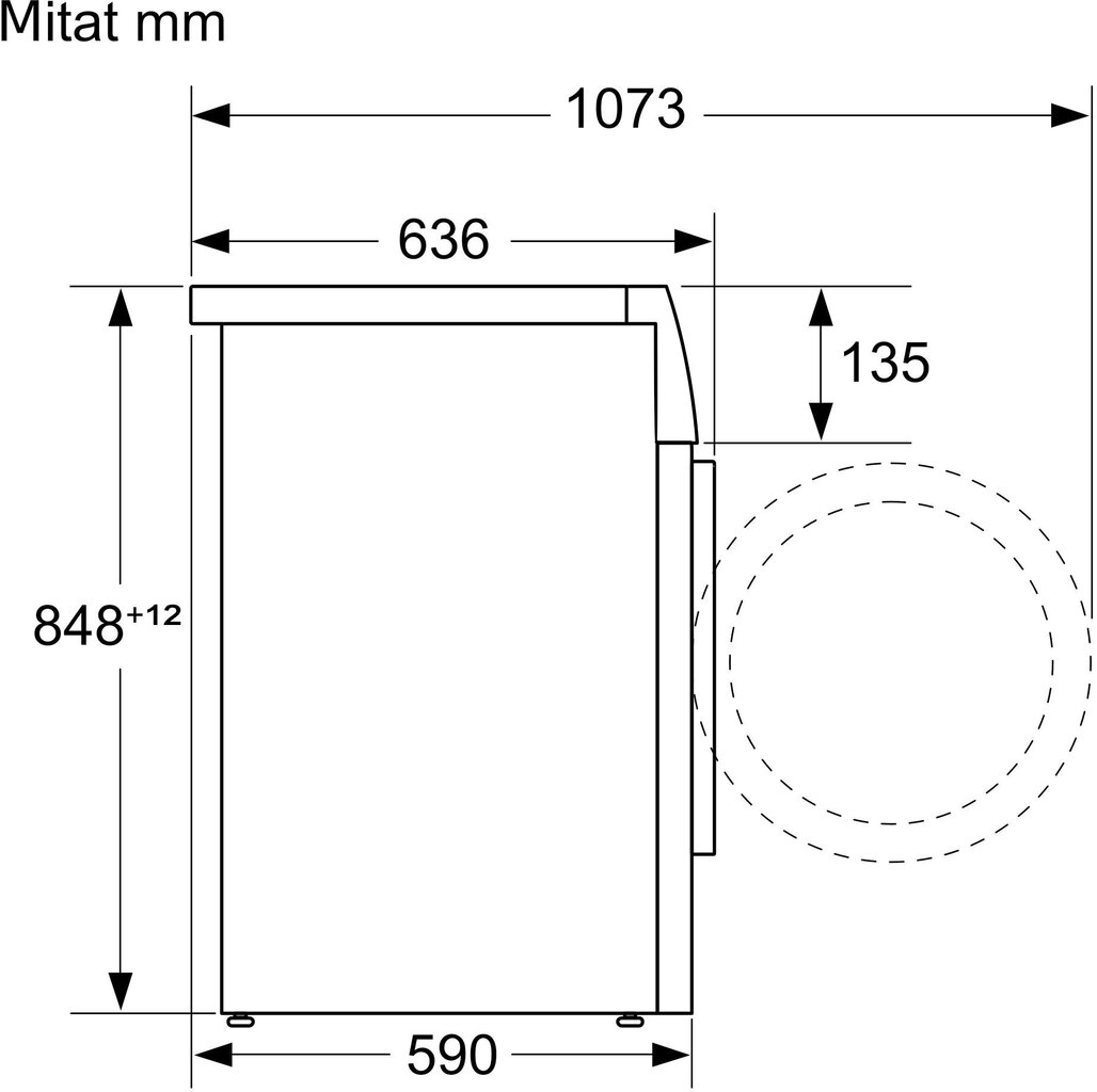 Siemens WG56G2AIDN iQ500 hind ja info | Pesumasinad | kaup24.ee