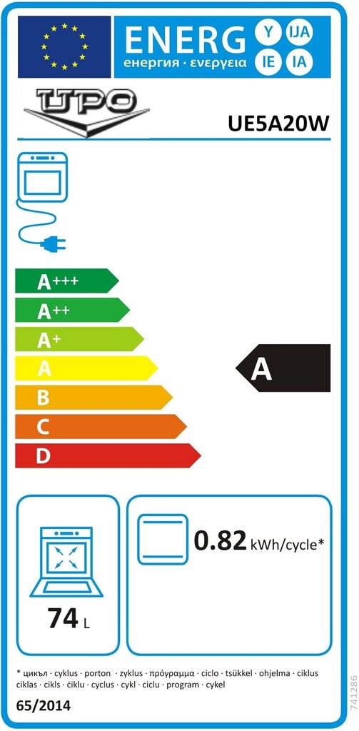 Upo UE5A20W hind ja info | Elektripliidid | kaup24.ee