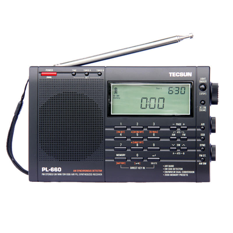 Raadio Tecsun PL-660 PLL World Band LW FM-Stereo/AM/LW/Air Band/SW/SSB hind ja info | Raadiod ja äratuskellad | kaup24.ee