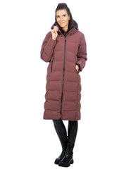 Женское зимнее пальто Icepeak BRILON, красное дерево цена и информация | Женские куртки | kaup24.ee