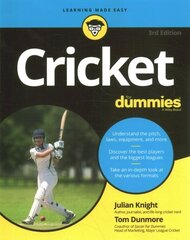 Cricket For Dummies 3rd edition hind ja info | Tervislik eluviis ja toitumine | kaup24.ee