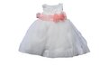 Tüdrukute kleit Aysigi, valge hind ja info | Tüdrukute kleidid | kaup24.ee