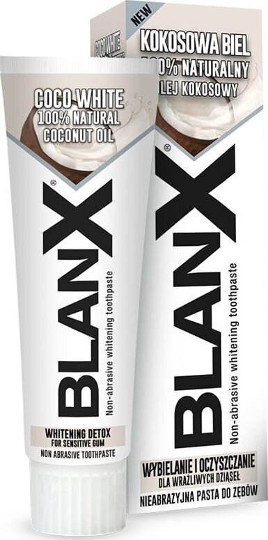 Hambapasta BlanX Coco White tooth cream, 75 ml hind ja info | Suuhügieen | kaup24.ee