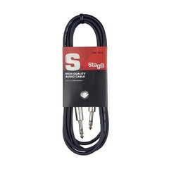 Stagg SAC1PS DL 6.3mm, 1 m hind ja info | Kaablid ja juhtmed | kaup24.ee