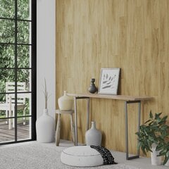 vidaXL seinapaneelid, puidu välimusega, pruun, PVC 4,12 m² цена и информация | Элементы декора для стен, потолка | kaup24.ee