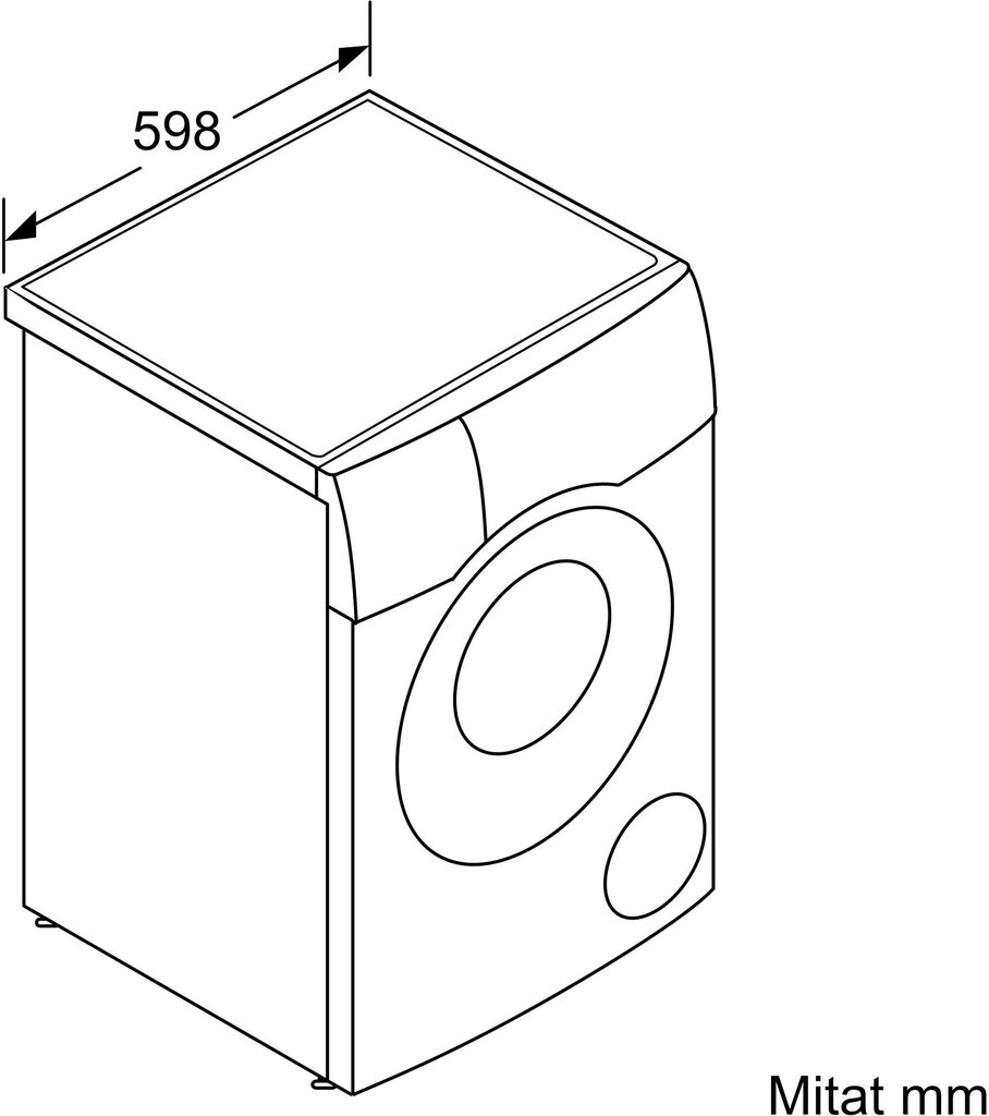 Siemens WD4HU542DN iQ700 цена и информация | Pesumasinad | kaup24.ee