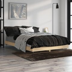 vidaXL voodiraam, Sonoma tamm, 120 x 190 cm, tehispuit цена и информация | Кровати | kaup24.ee