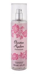 Парфюмерный спрей для тела для женщин Christina Aguilera Definition Body Mist, 236 мл цена и информация | Парфюмированная косметика для женщин | kaup24.ee