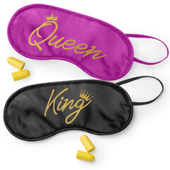 Silmaklappide komplekt King & Queen, 2 tk. hind ja info | Muud kingitused | kaup24.ee