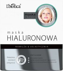 Hüaluroonmask - Intensiivne niisutus Lbiotica, 23ml hind ja info | L'Biotica Kosmeetika, parfüümid | kaup24.ee