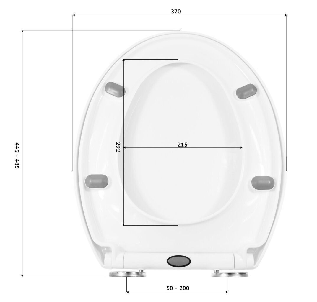 WC iste, Granitan, valge hind ja info | Vannitoa sisustuselemendid ja aksessuaarid | kaup24.ee