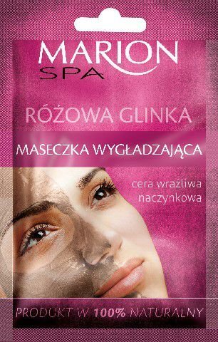 Siluv näomask roosa saviga Marion Spa, 8g hind ja info | Näomaskid, silmamaskid | kaup24.ee