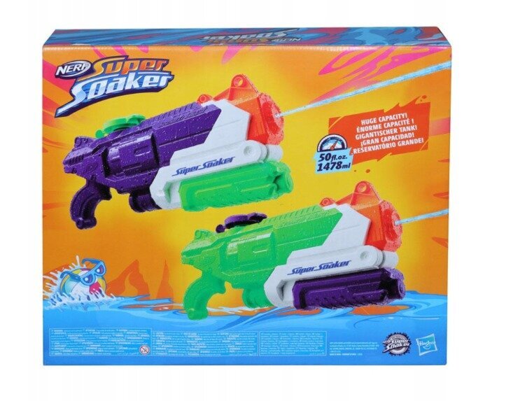 Veepüstol Nerf Super Soaker Breach Blast 2 цена и информация | Mänguasjad (vesi, rand ja liiv) | kaup24.ee