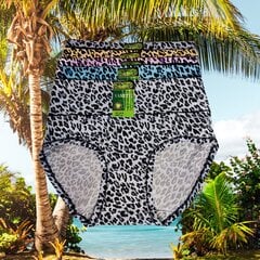 Naiste aluspüksid tiigrimustriga, 5 tk hind ja info | Naiste aluspüksid | kaup24.ee